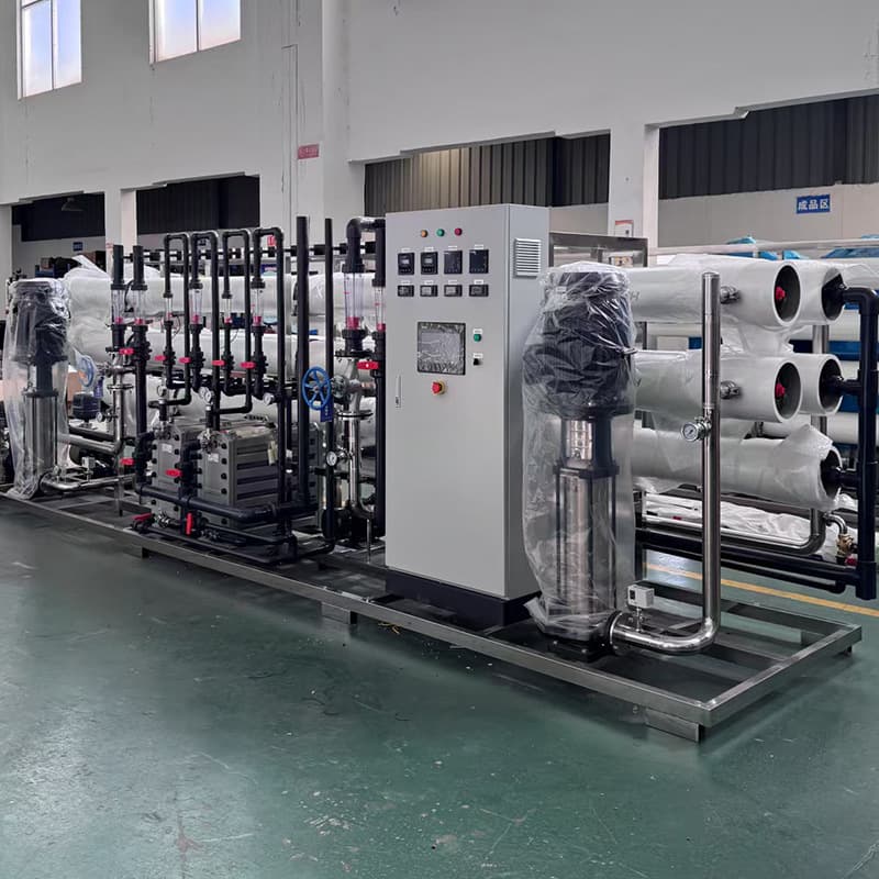 10 tons of secondary reverse osmosis EDI ultrapure water equipment fully automatic secondary reverse osmosis pure water water purifier 4