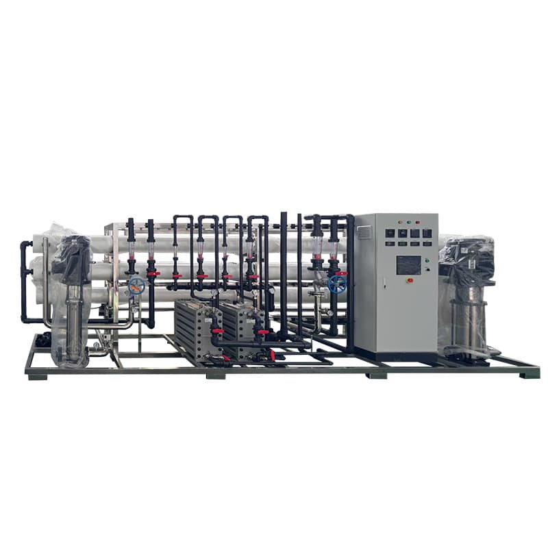 10 tons of secondary reverse osmosis EDI ultrapure water equipment fully automatic secondary reverse osmosis pure water water purifier 5