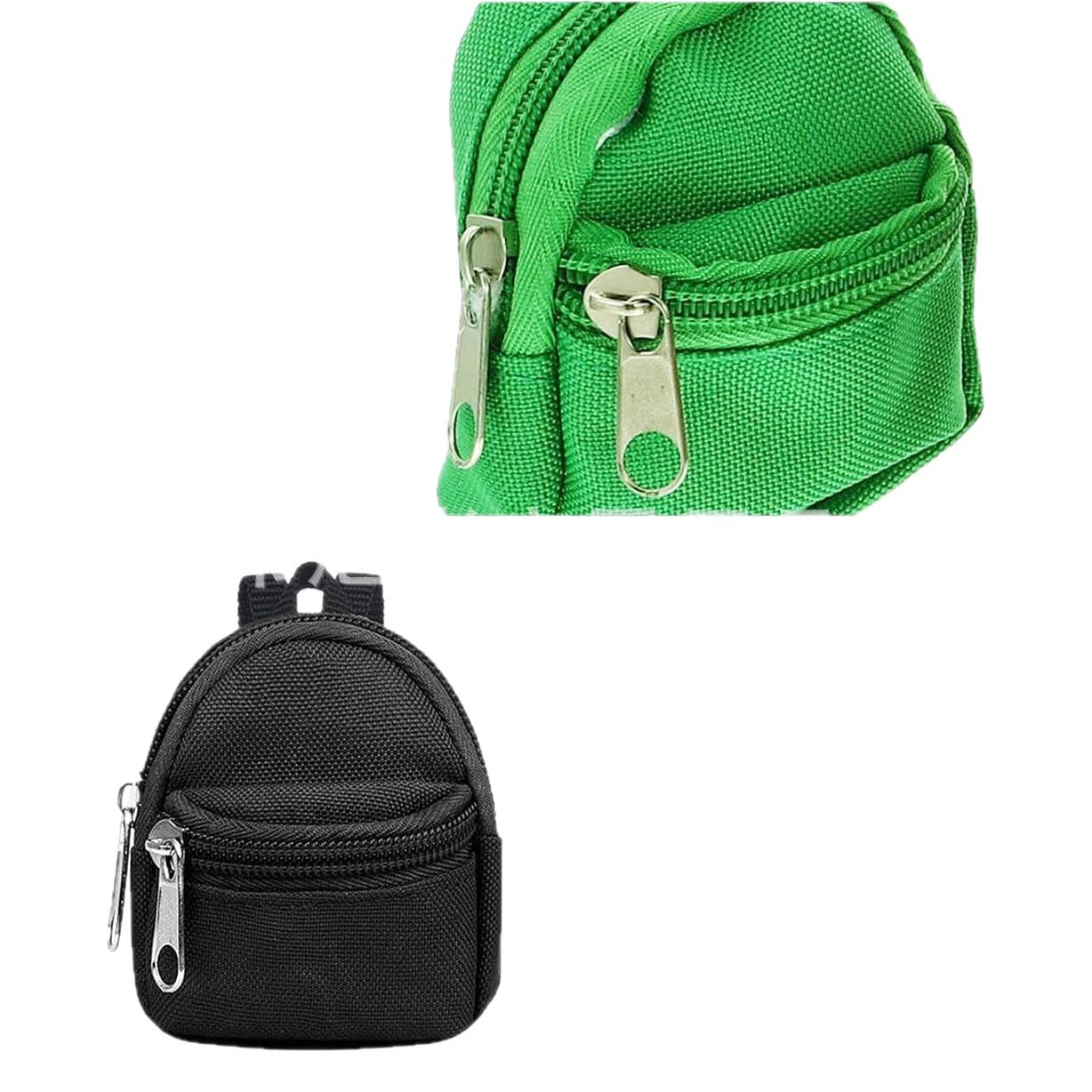 Wallet with zipper, pendant, school bag, key bag, small keychain, backpack, doll, worn on the shoulder 5