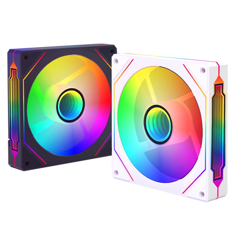 Prism 4PRO 12cm PWM+ARGB Temperature Control RGB Cooling Fan 5