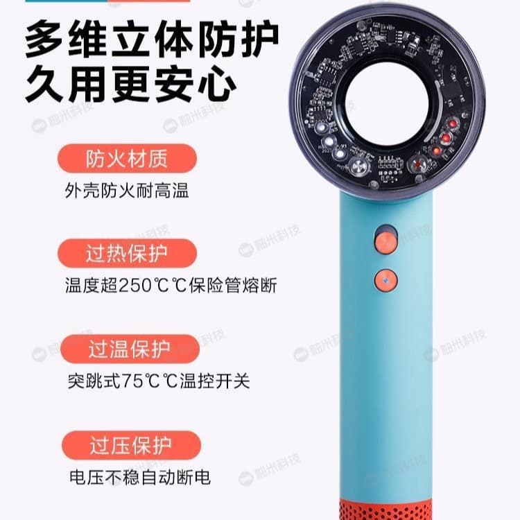 High-speed hair dryer household negative ion high-power constant temperature hair care barber shop hair dryer large air volume drop shipping 4