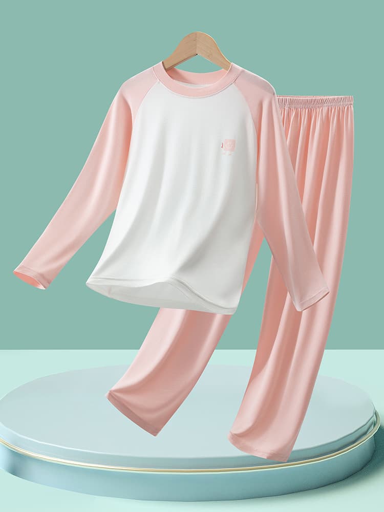 Children's pijama for boys, set, thermal underwear, trousers, for teenagers 3