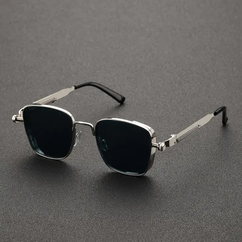 Retro sunglasses, UV protection, high-quality style, punk style 1