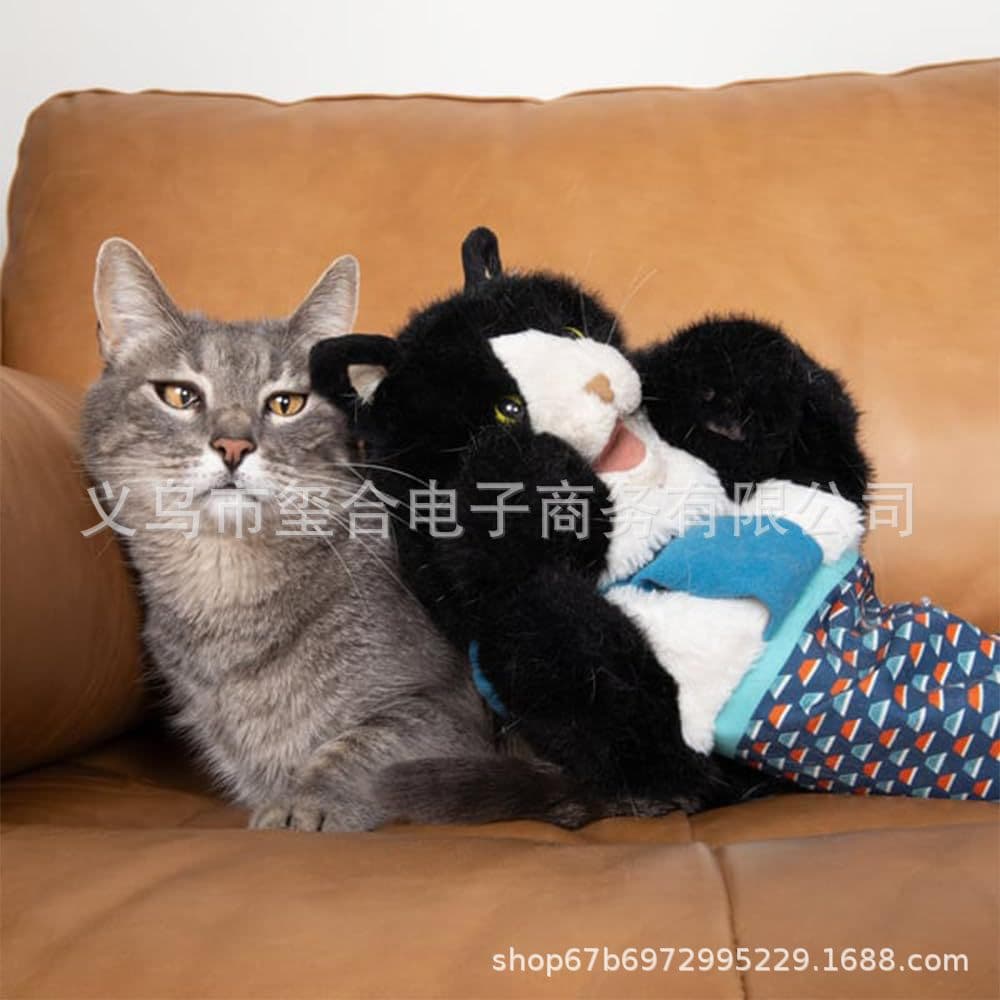 Cross-border new Cats Hand Puppets Plush Animal Toys Cat Hand Doll Plush Toys 4