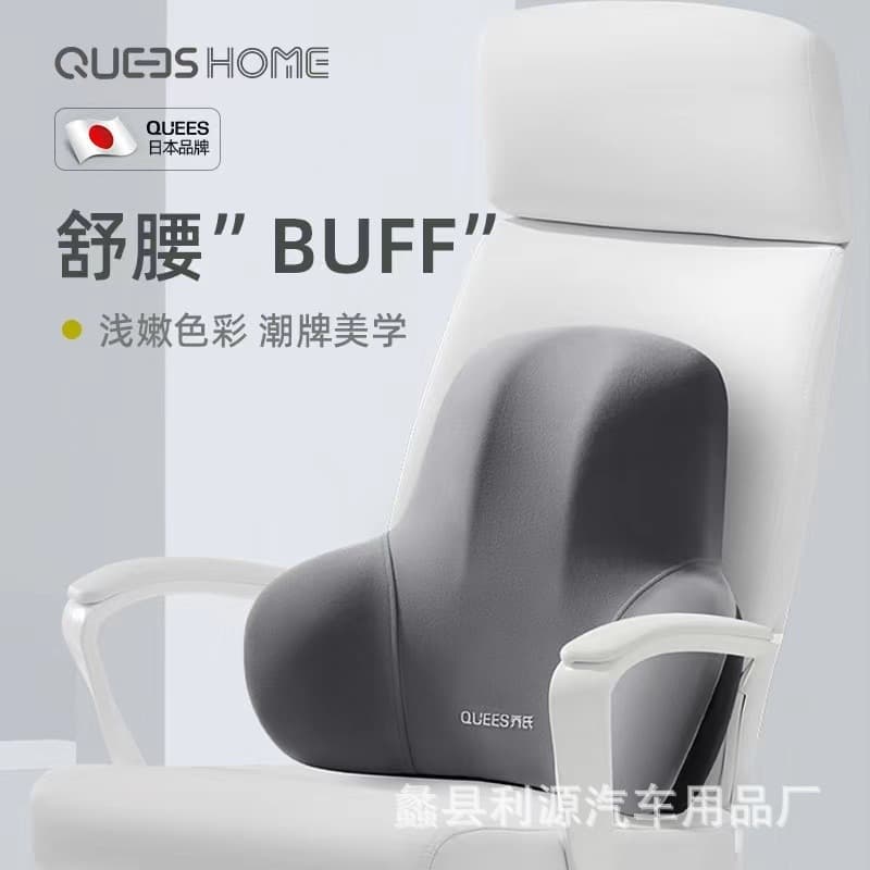 Famous and Young Office Waist Cushioning Poster Cushion Cushioning Limbolo Pillow Pillow Office Chair Waist Turphering Purgus Chair back to the back and waist cushion 2