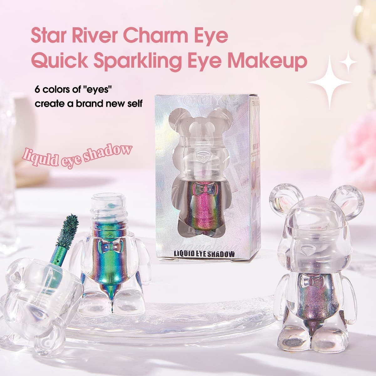 (Cross-border trading), makeup primer, multicoloured matte eye shadow, wide color palette, no smudge 3