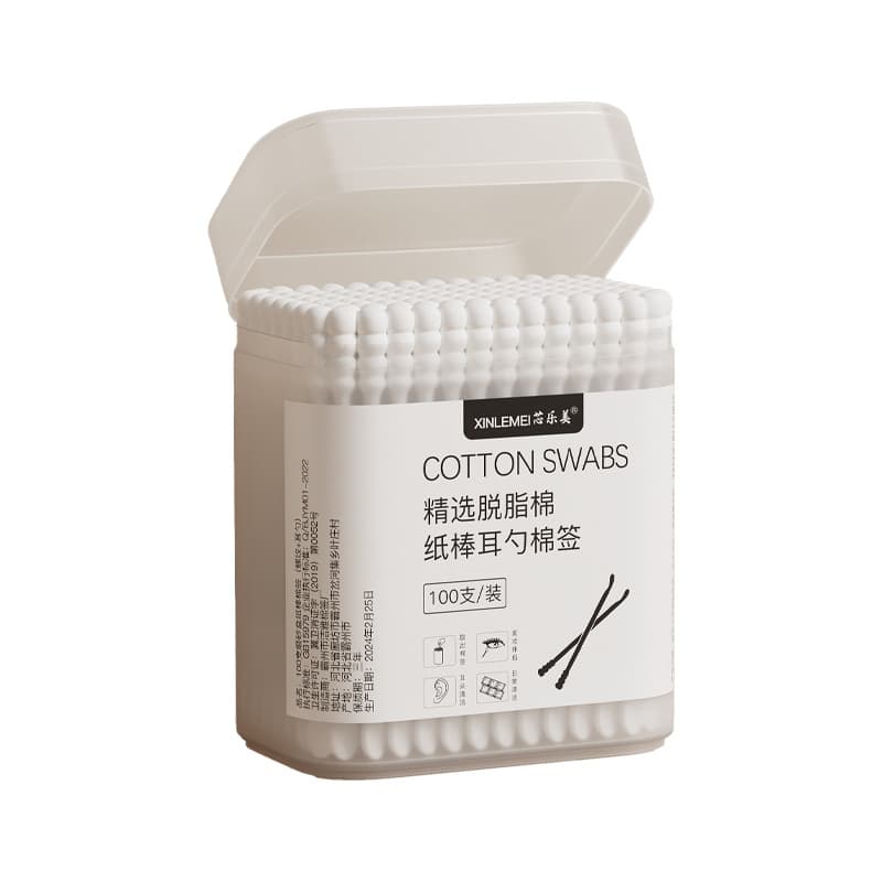 Disposable cotton swabs, double-sided ecological headband, hygienic ear picking for ears 5