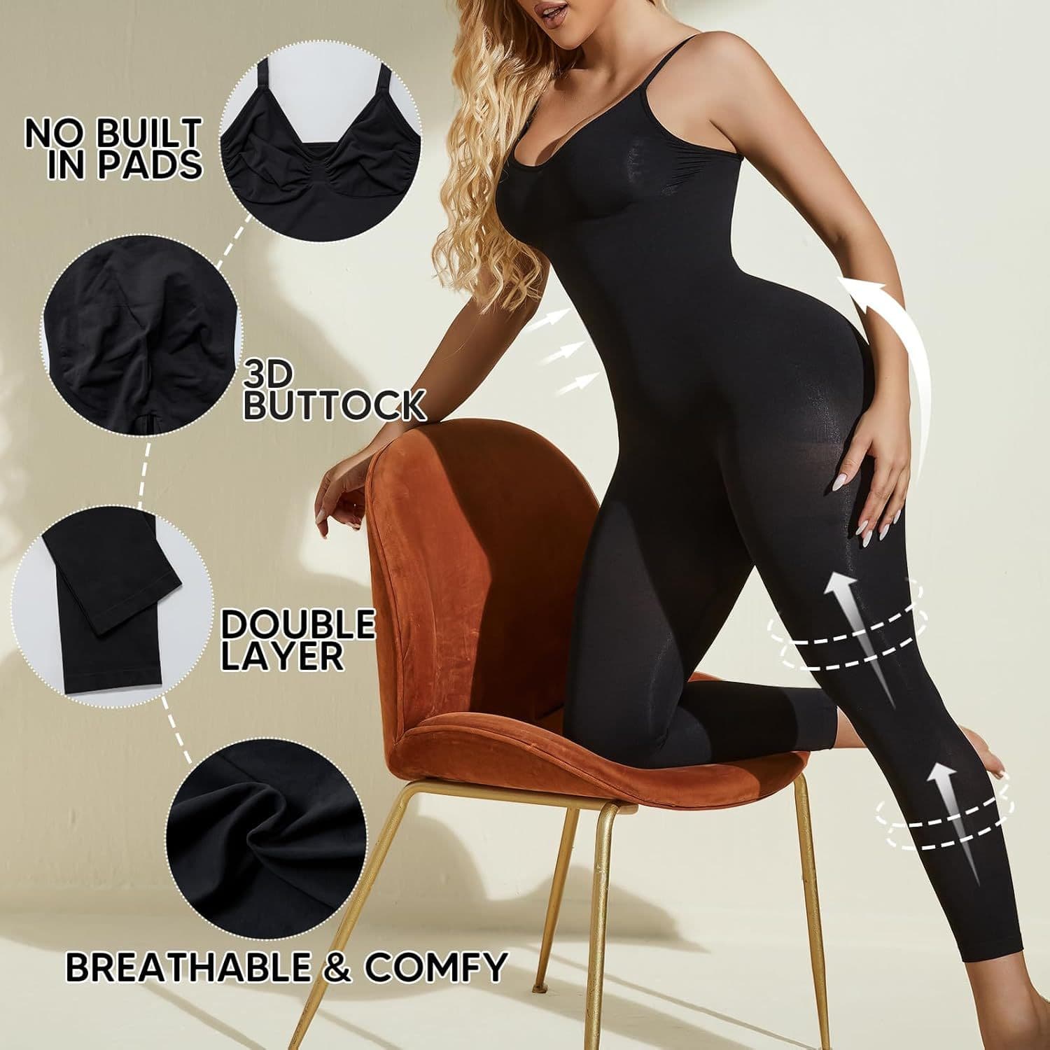 (Cross-border trading), shapewear, waist belt, trousers, bodysuit, European style, lifting effect 3