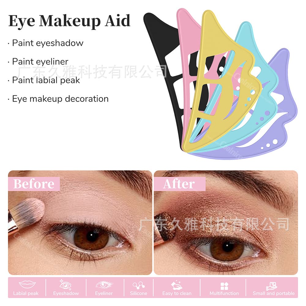 Cross-border new product eyetour eyeshadow tool novice eye makeup auxiliary makeup eyeshadow template tool 3