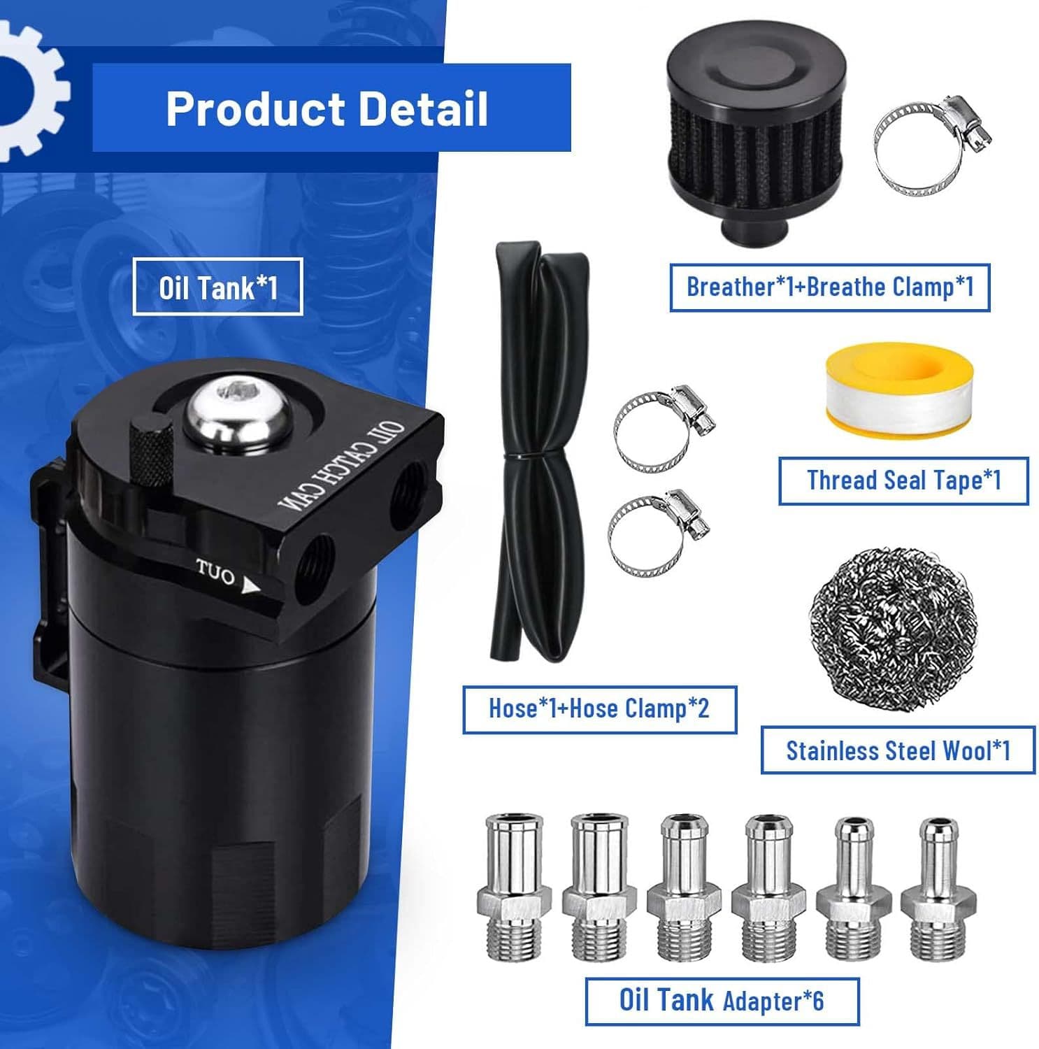 Modified universal breathable engine oil, 300 ml, aluminum alloy 2