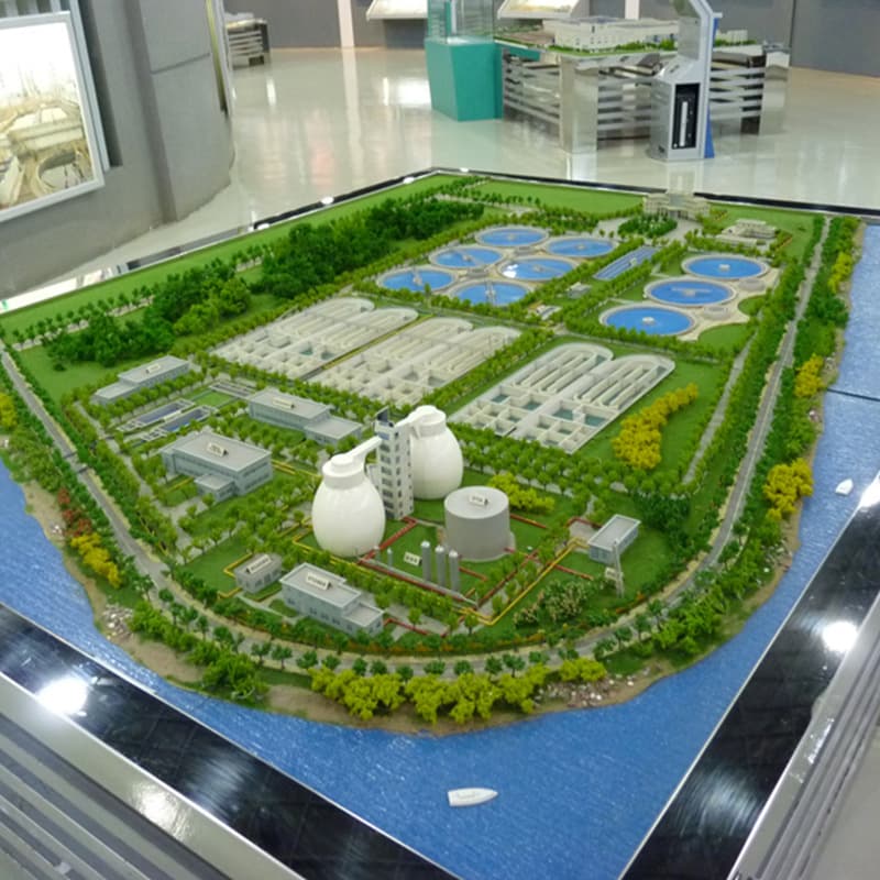 Industrial agricultural model design Farmland manor villa model production Real estate exhibition hall small building model 2
