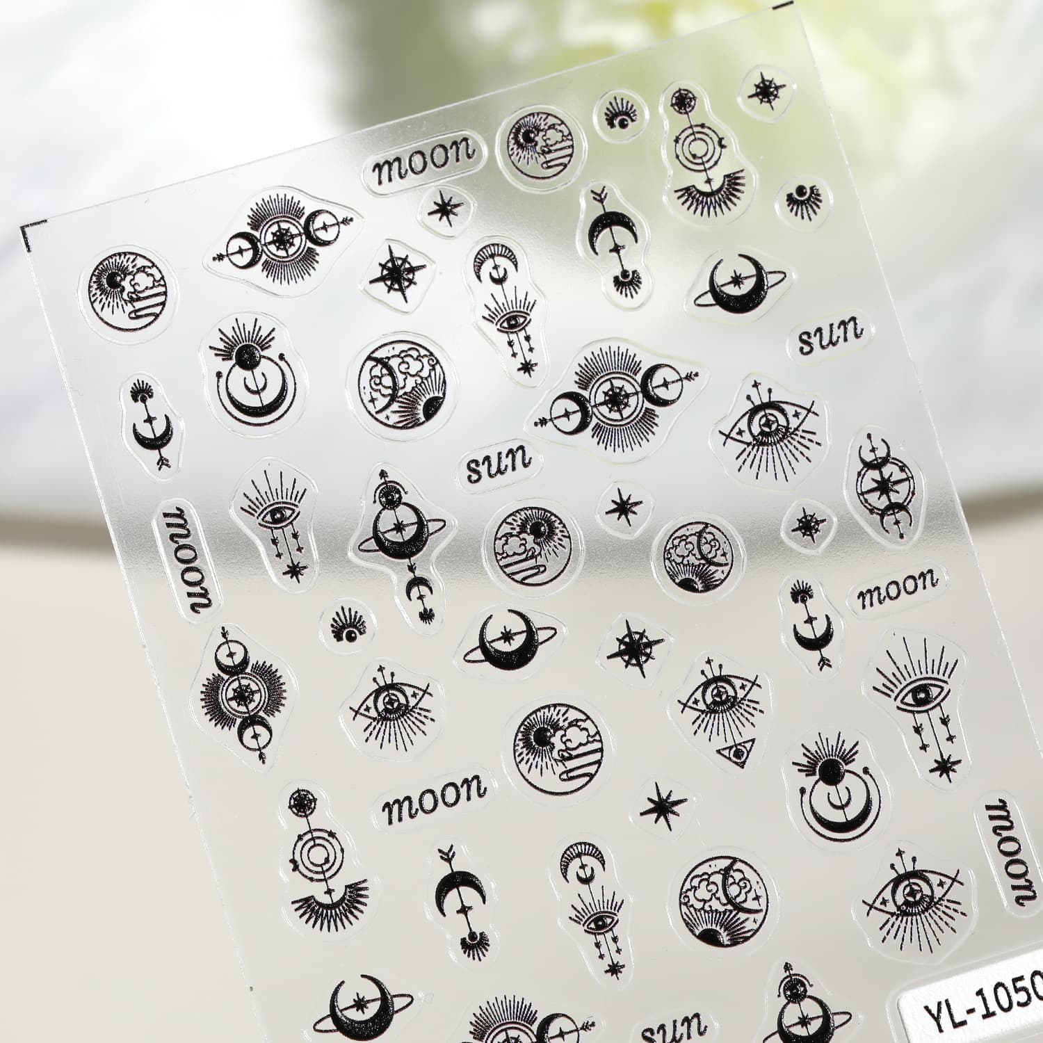 Starry sky, nail stickers, three dimensional fake nails, sticker for nails, accessory 2