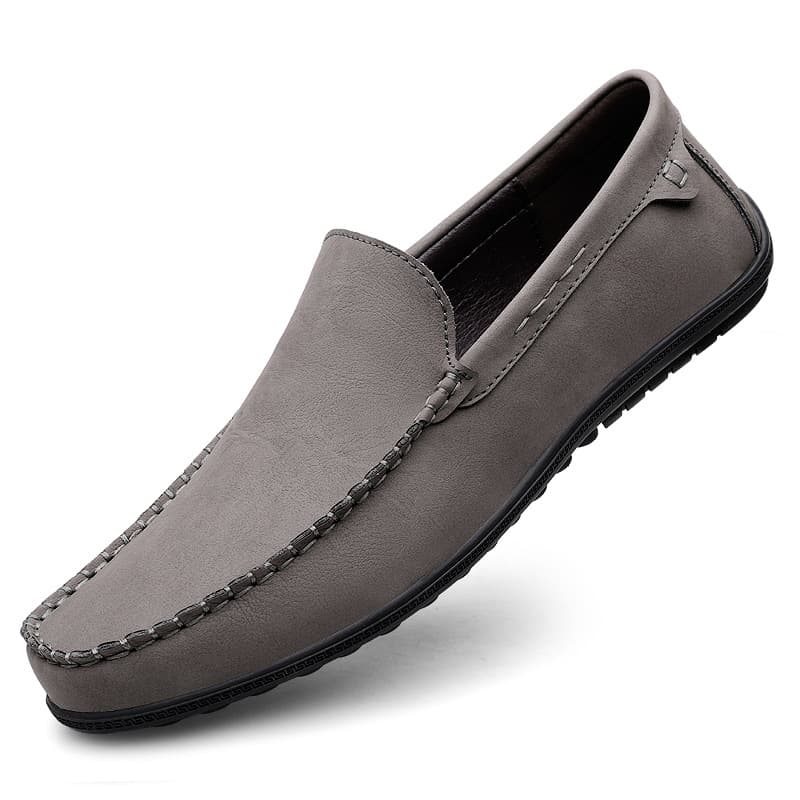 FASHION Leather loafers, soft sole, genuine leather, simple and elegant design 5