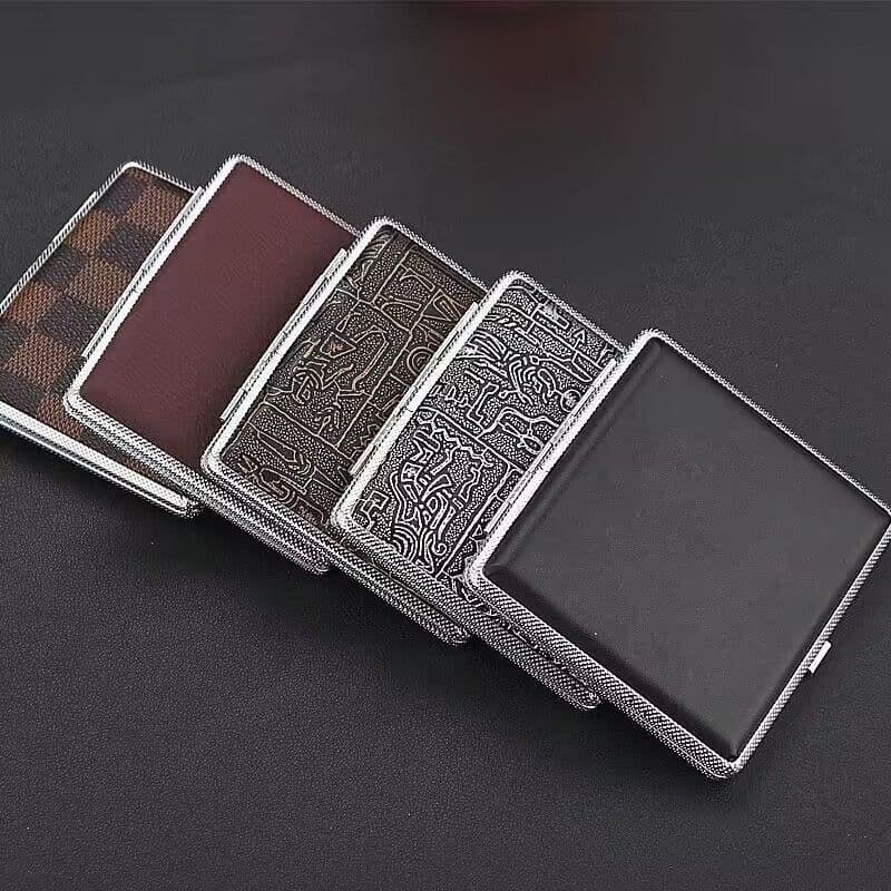Ultra thin handheld high-end creative cigarette case 3