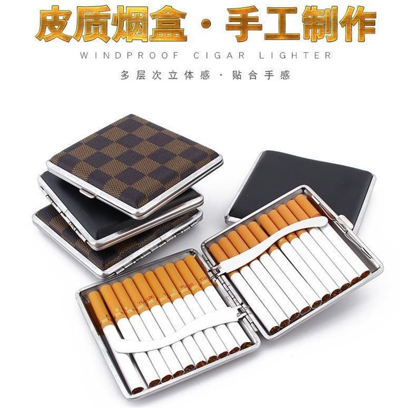 Ultra thin handheld high-end creative cigarette case 1
