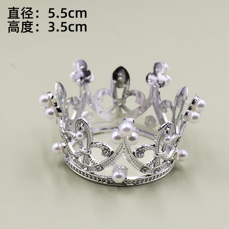 Plastic small small princess costume pearl, hair accessory 2