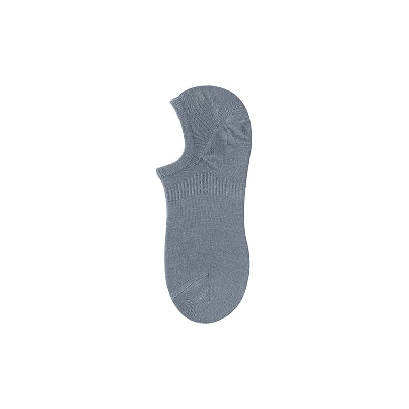 Men's cotton antibacterial breathable summer invisible socks for leisure, absorbs sweat and smell 5