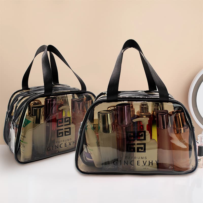 (Cross-border trading), fashionable capacious handheld cosmetic bag, organizer bag 1