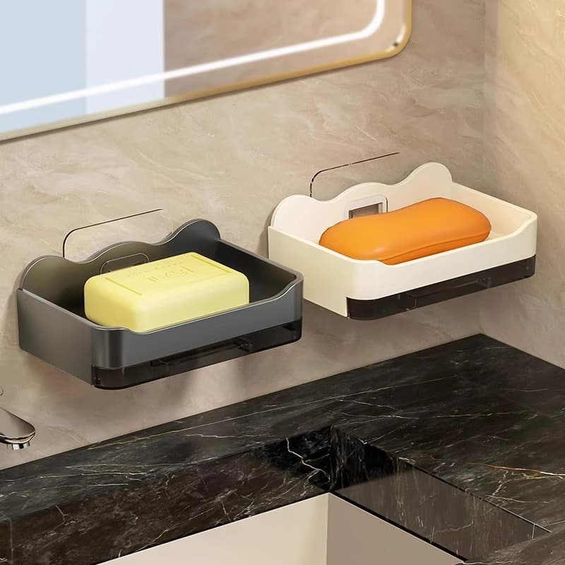 Double-layer soap holder, drying rack 4