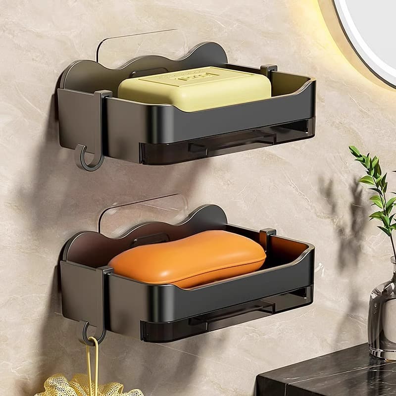 Double-layer soap holder, drying rack 1