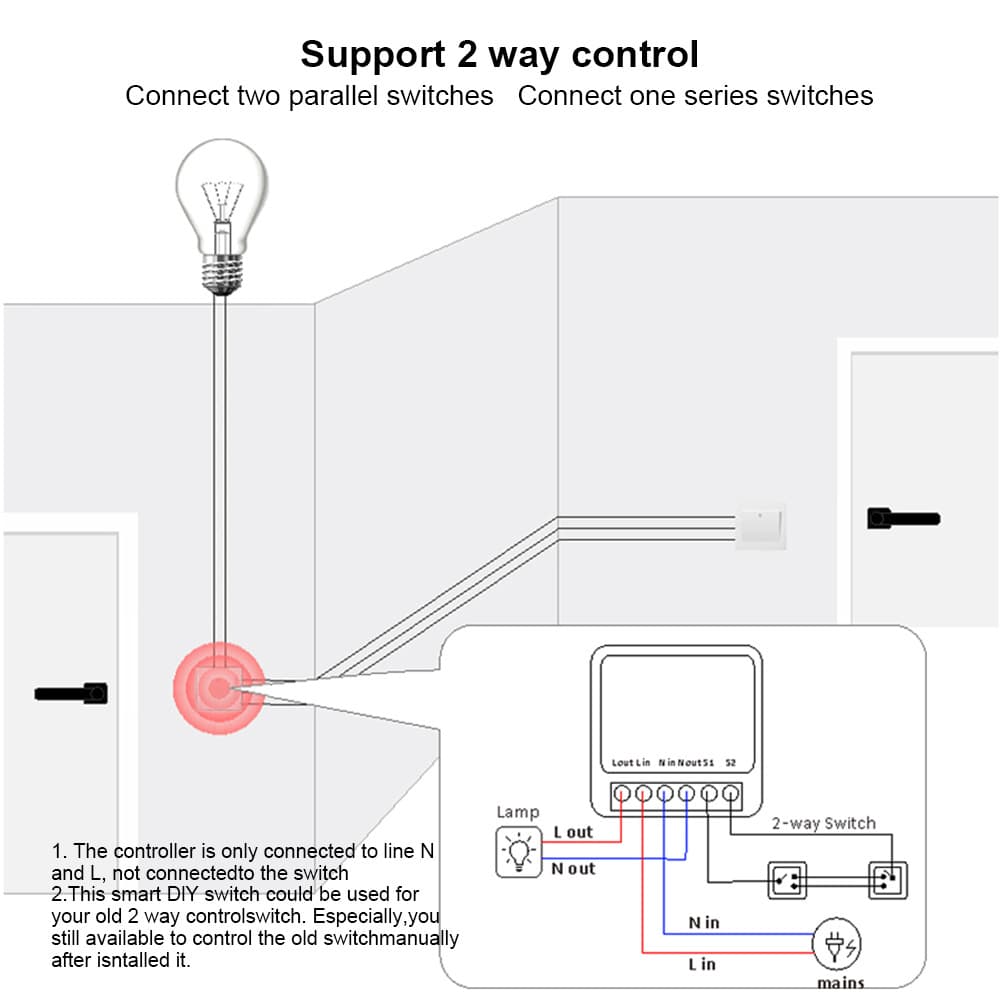 WiFi mini smart on-off box cozylife remote switch timing APP control supports cross-border 4