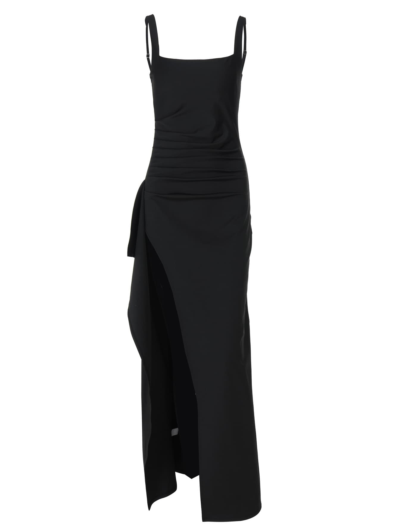 Brand evening dress, summer sexy long skirt, European style, lifting effect, backless 5