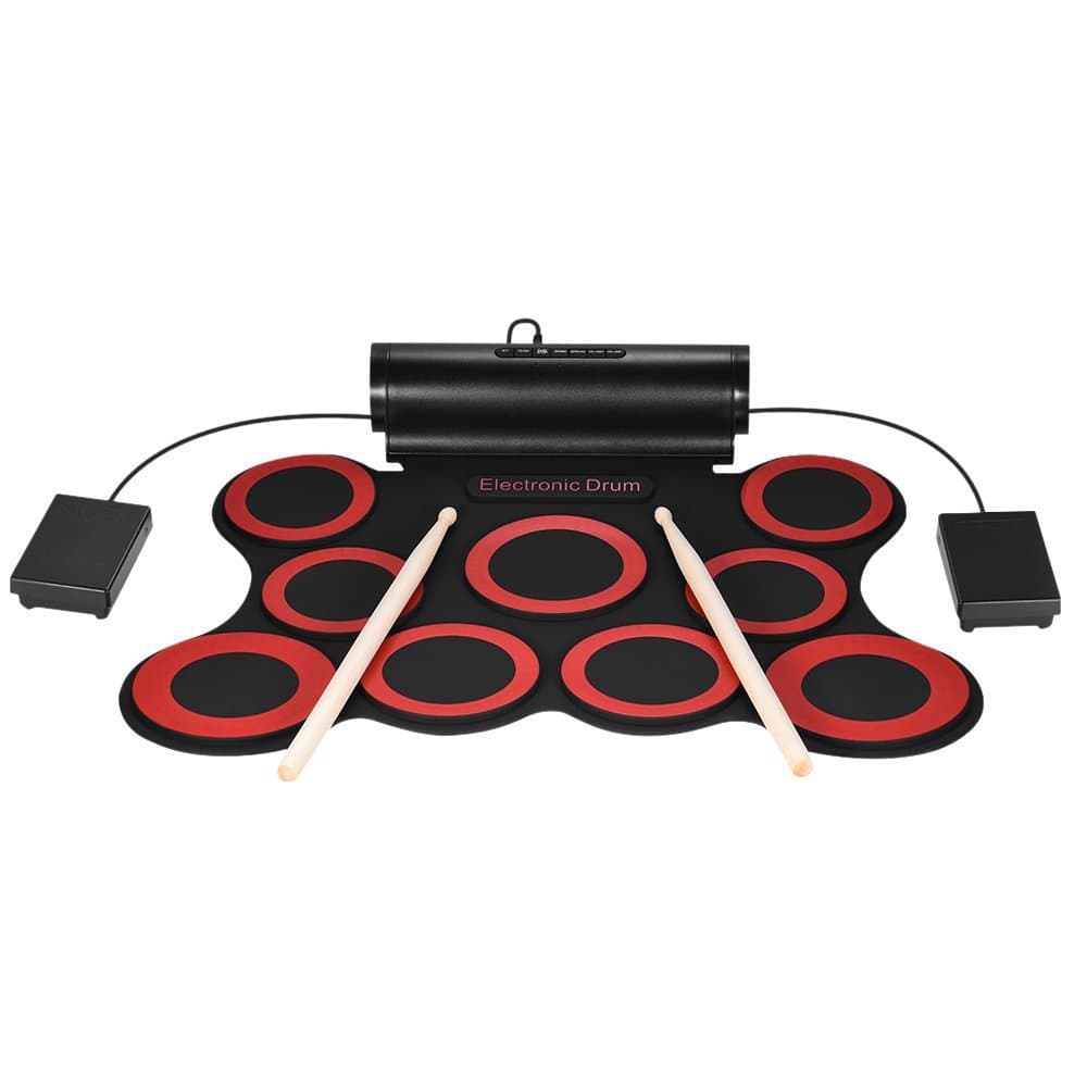 Electronic Roll Up Drum Kit Stereo Digital 9 Silicon Drum