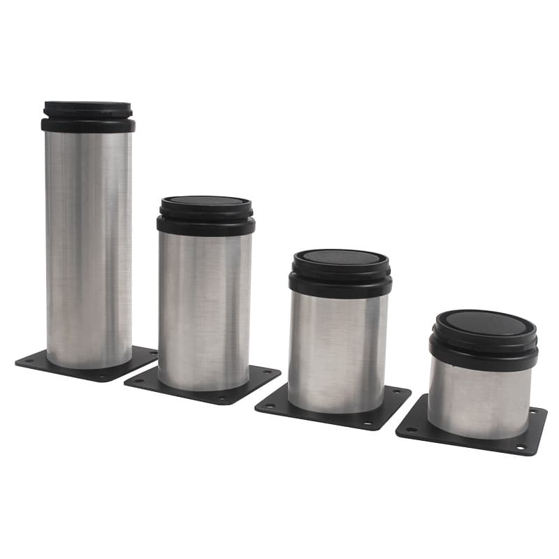 Stainless steel adjustable cabinet feet sofa feet cabinet coffee table height adjustment feet wardrobe TV cabinet foot pads support feet 5