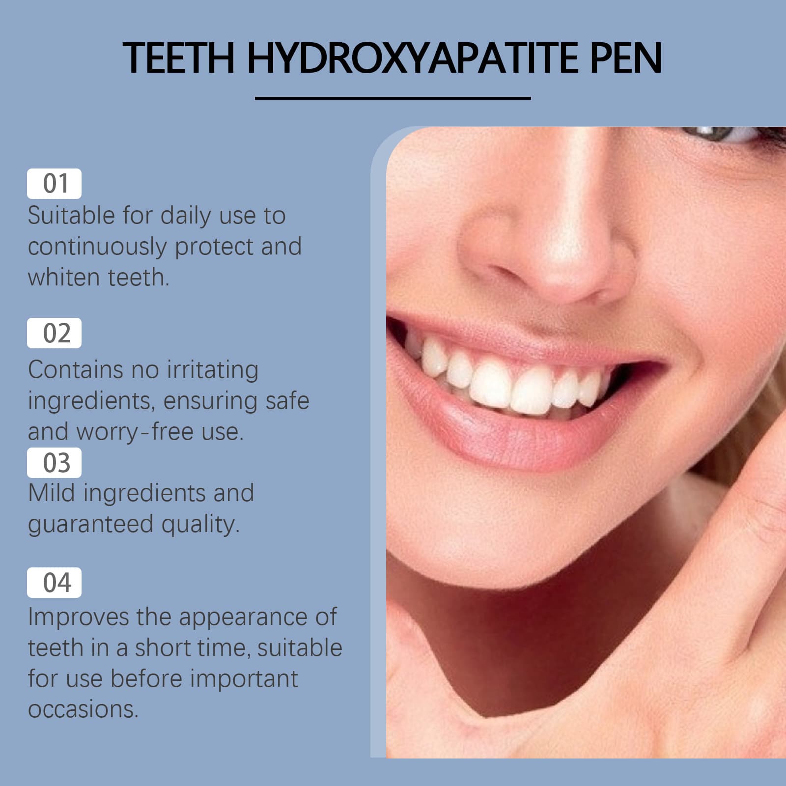 ORALHOE Teeth stain removal pen Teeth tea stains clean and refreshing to enhance teeth brightness and gentle care for teeth 2