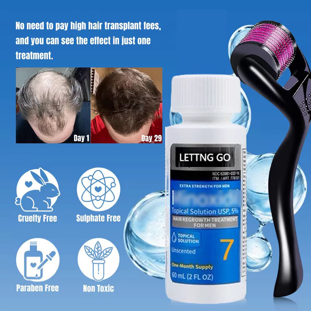 Minoxidil 5% Hair Growth Serum - Scalp Nutrition 1