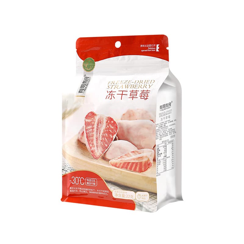 There are snacks and food freeze-dried strawberries 22 office afternoon tea to satisfy the craving crispy dried fruit snacks packaging wholesale 5