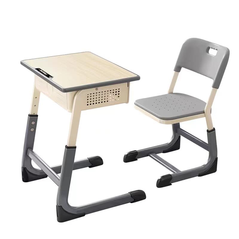 Cross -border bidding Elementary and Middle School Students Desk Student Desk Chair School Counseling Class Office Halling Children Learning Table Settings Wholesale 5