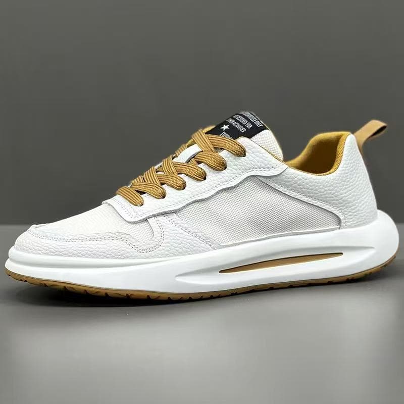 Summer breathable low sports universal white shoes for leisure, soft sole