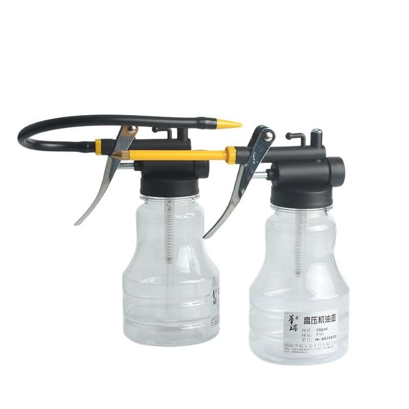 Machine oil pot Household oil gun Long mouth reinforcement high -pressure manual iron pot tanker lubricating gear oil injection device 5
