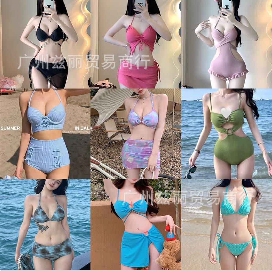 (Cross-border trading), sexy swimwear, split set, European style 2