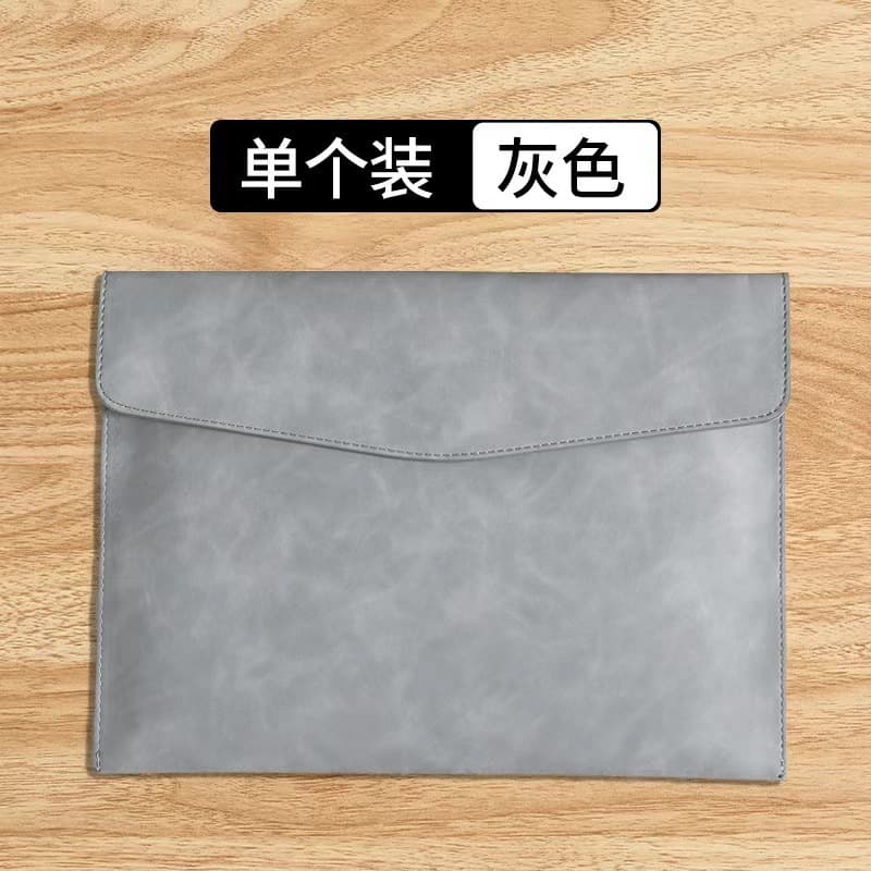 Retro waterproof capacious storage bag for documents, increased thickness 7