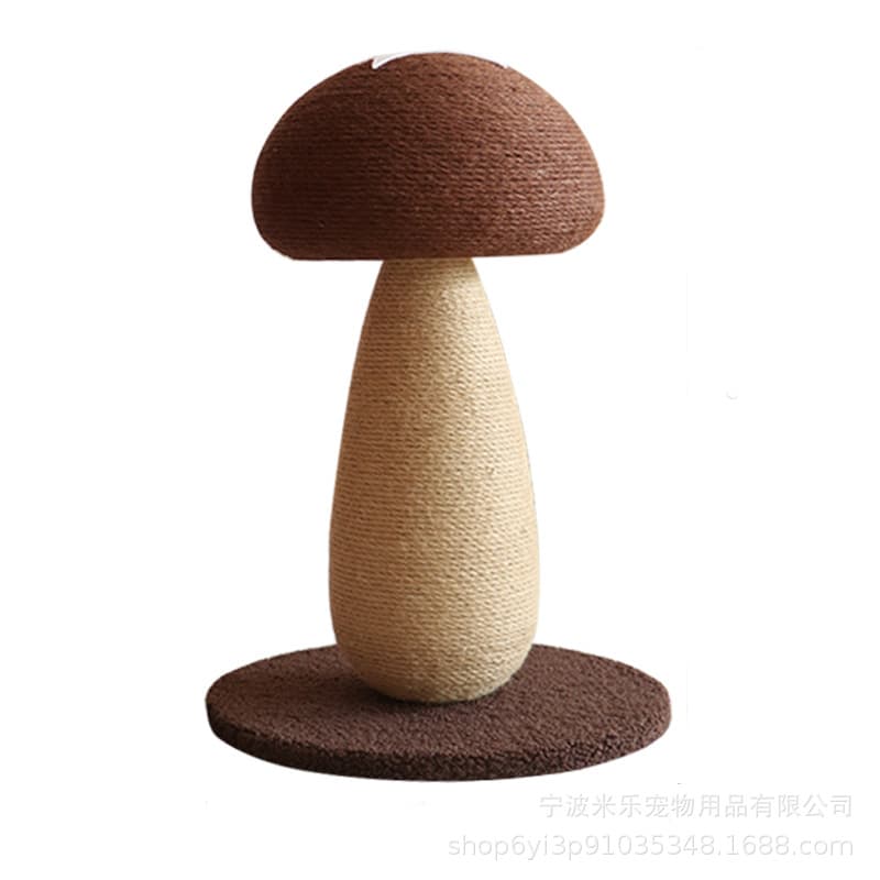 Sisal Rope Cat Scratching Board with Mushroom Shape 5