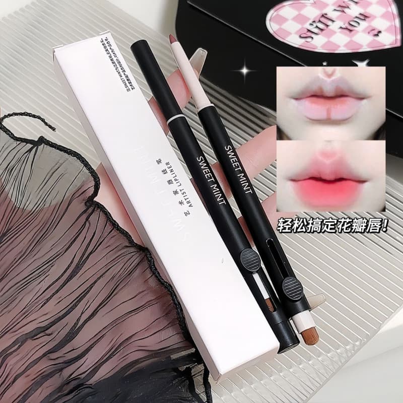 Double-sided three dimensional lip pencil, contouring 3