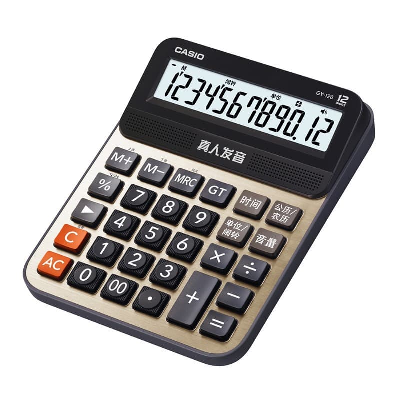 CASIO Casio Live Calculator Fashion Financial Accounting Office Calculator DY-120 4