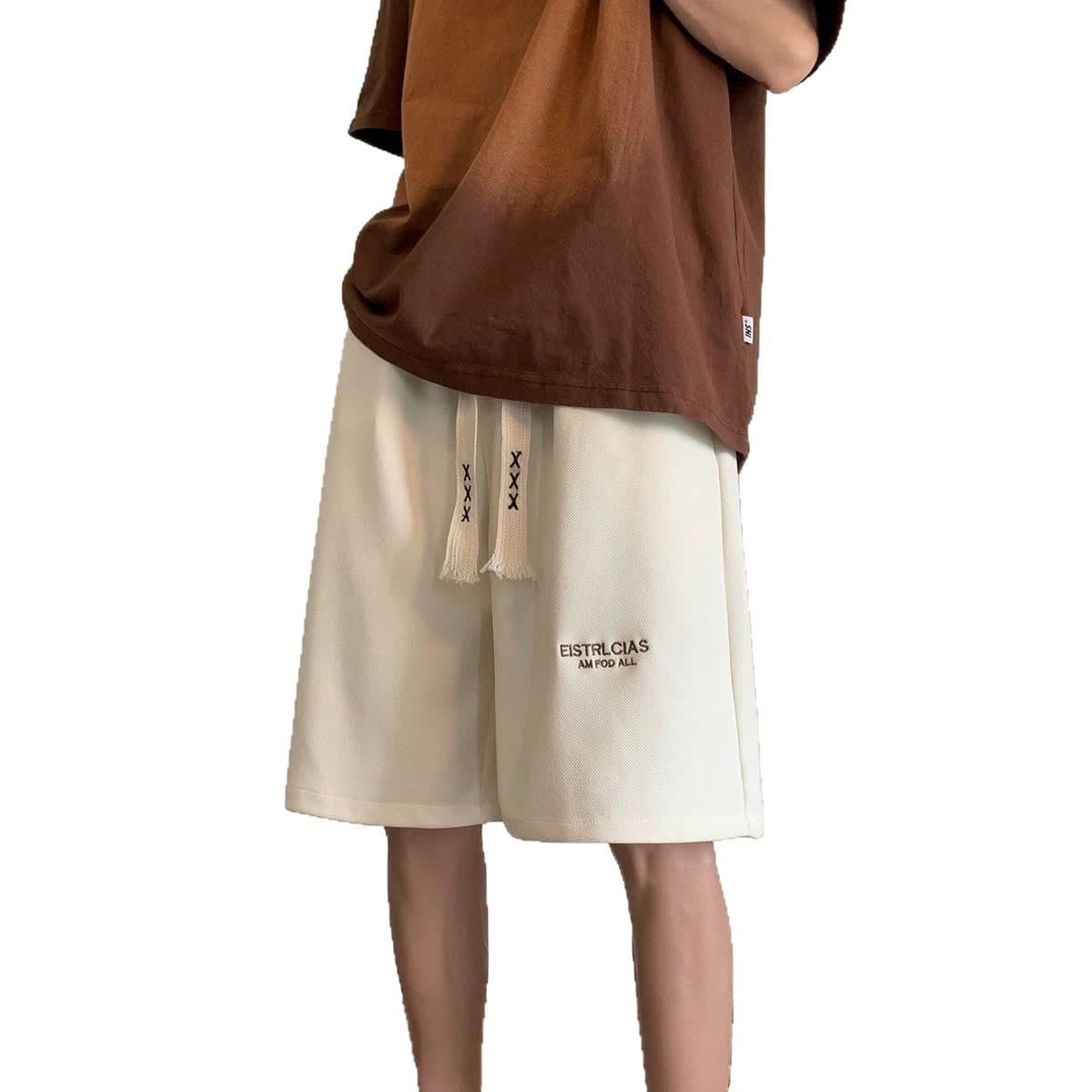 Summer shorts for leisure, universal beach basketball men's trousers, plus size 5