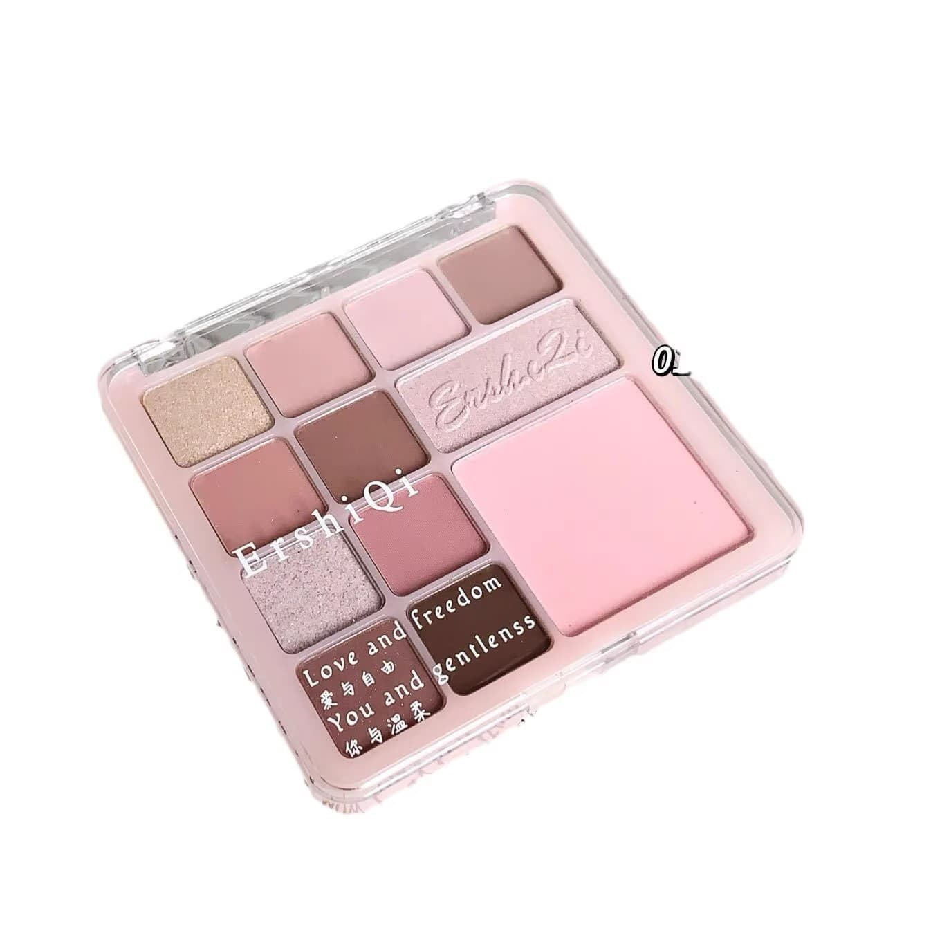 ErshiQi Eye shadow, matte brightening face blush for contouring, gradient, earth tones 5