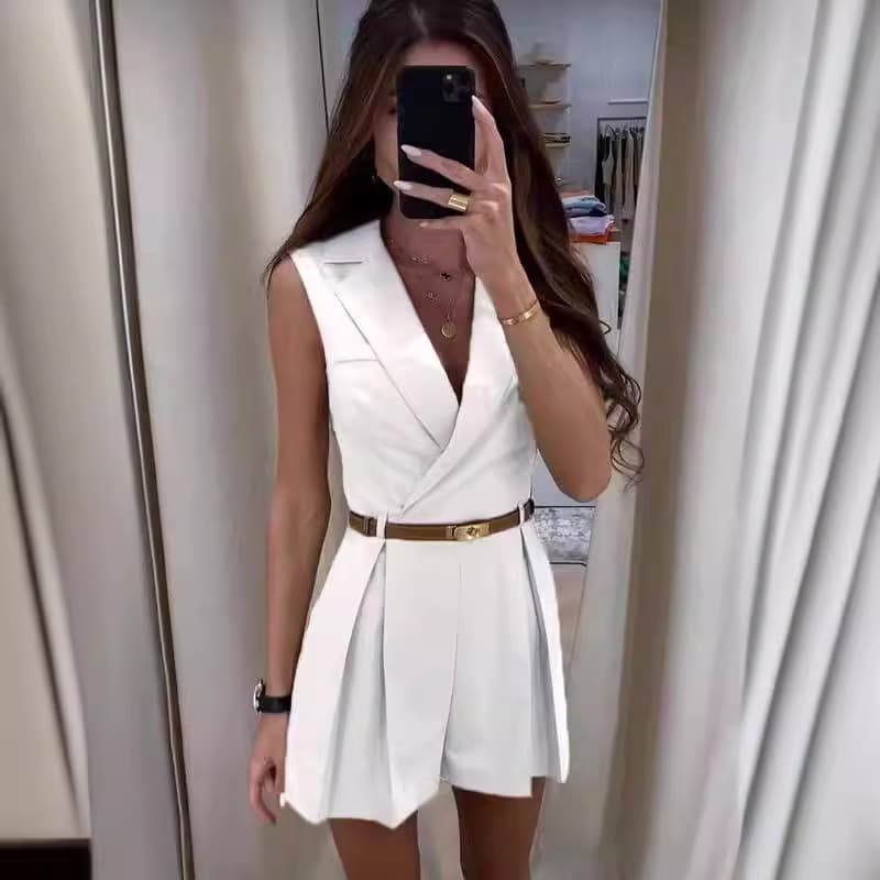 (Cross-border trading), fashionable fitted suit, overall, Amazon, city style 2