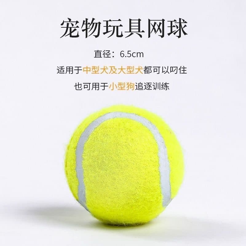 Toy, tennis rubber elastic mesh for training, can bite, pet 2