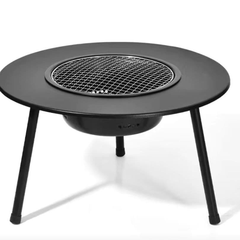 Tea table barbecue stove home indoor grill set utensils full set outdoor barbecue grill basin courtyard 5
