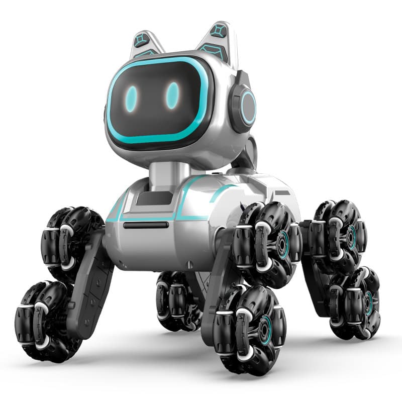 Induction robot dog, music remote control car, artificial smart toy, eight rounds, gestures sensing 5