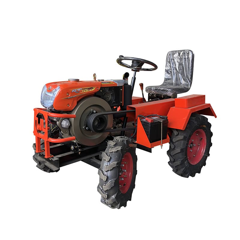 Mini Tractor 12 HP garden management farmland sowing transportation fertilization small tractor 5