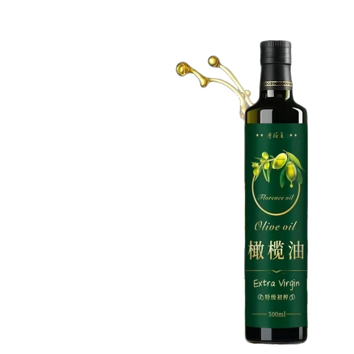 Spanish crude oil imported virgin olive oil consumption and oil 500 ml of cold mixed culinary free shipping warehouse 5