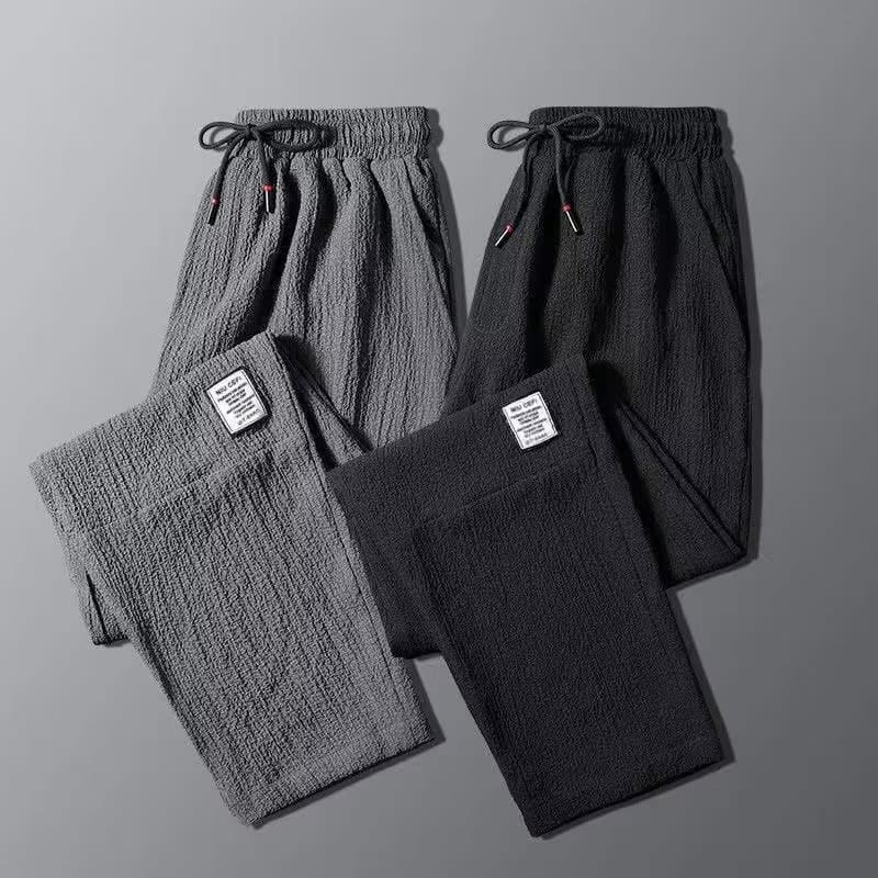 Summer silk thin trousers for leisure for work, suitable for spring and autumn, workwear