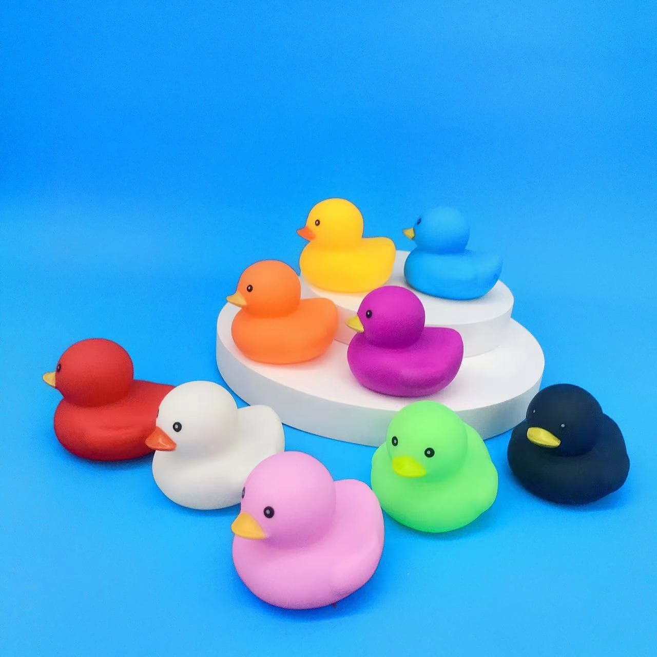 B.Duck, children's toy play in water, cartoon cute baby hygiene product for bath for swimming plastic, anti-stress, duck 3