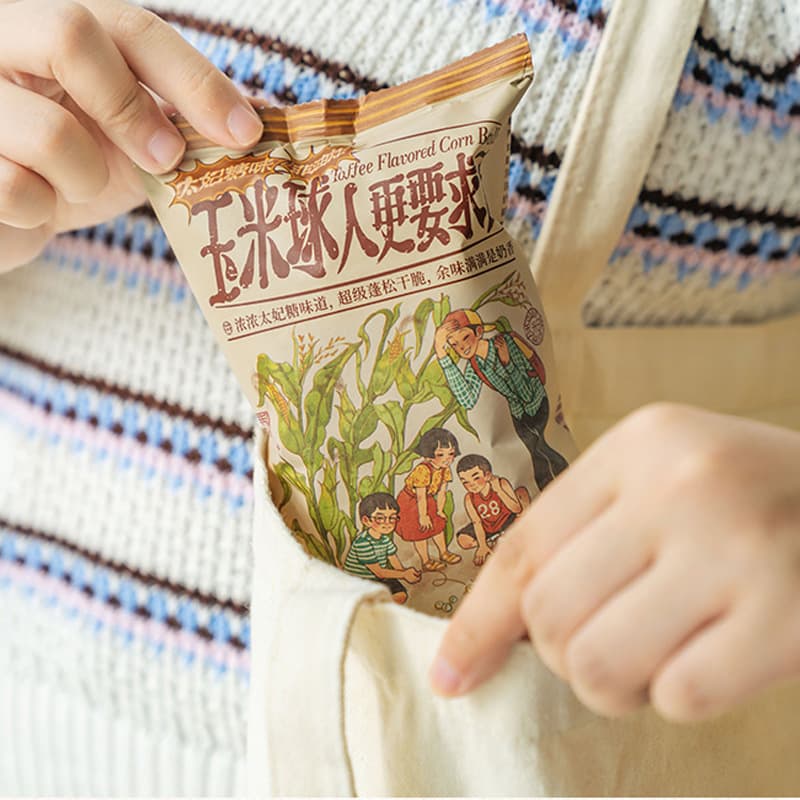 Corn Ball Snack Cheese Flavor Gift Pack 4
